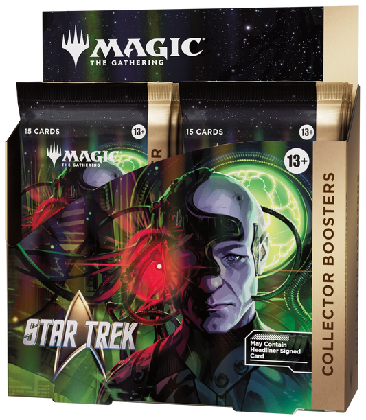 Magic: The Gathering | Star Trek Collector Booster Box (12 Packs) official packaging