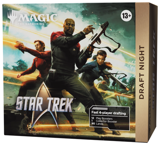 Magic: The Gathering | Star Trek Draft Night official packaging