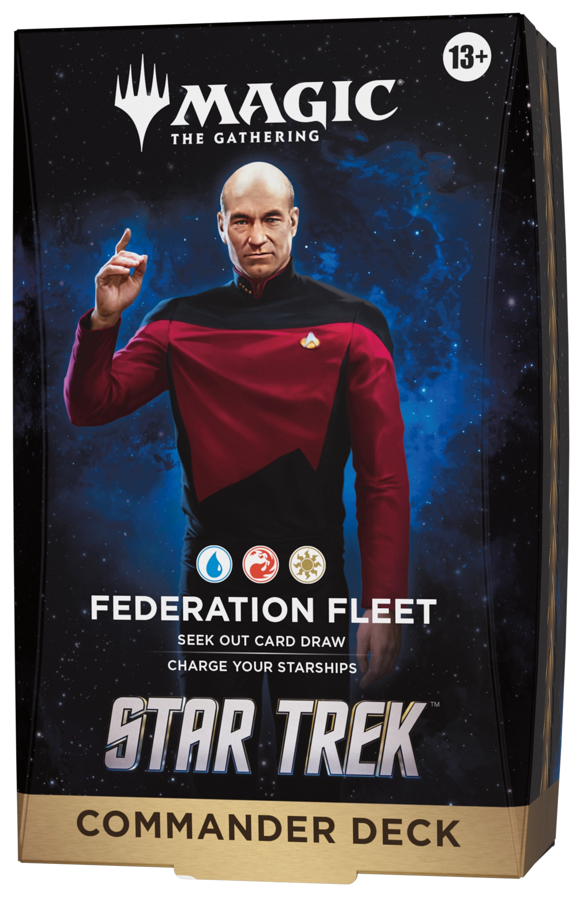 Magic: The Gathering | Star Trek Federation Fleet Commander Deck official packaging