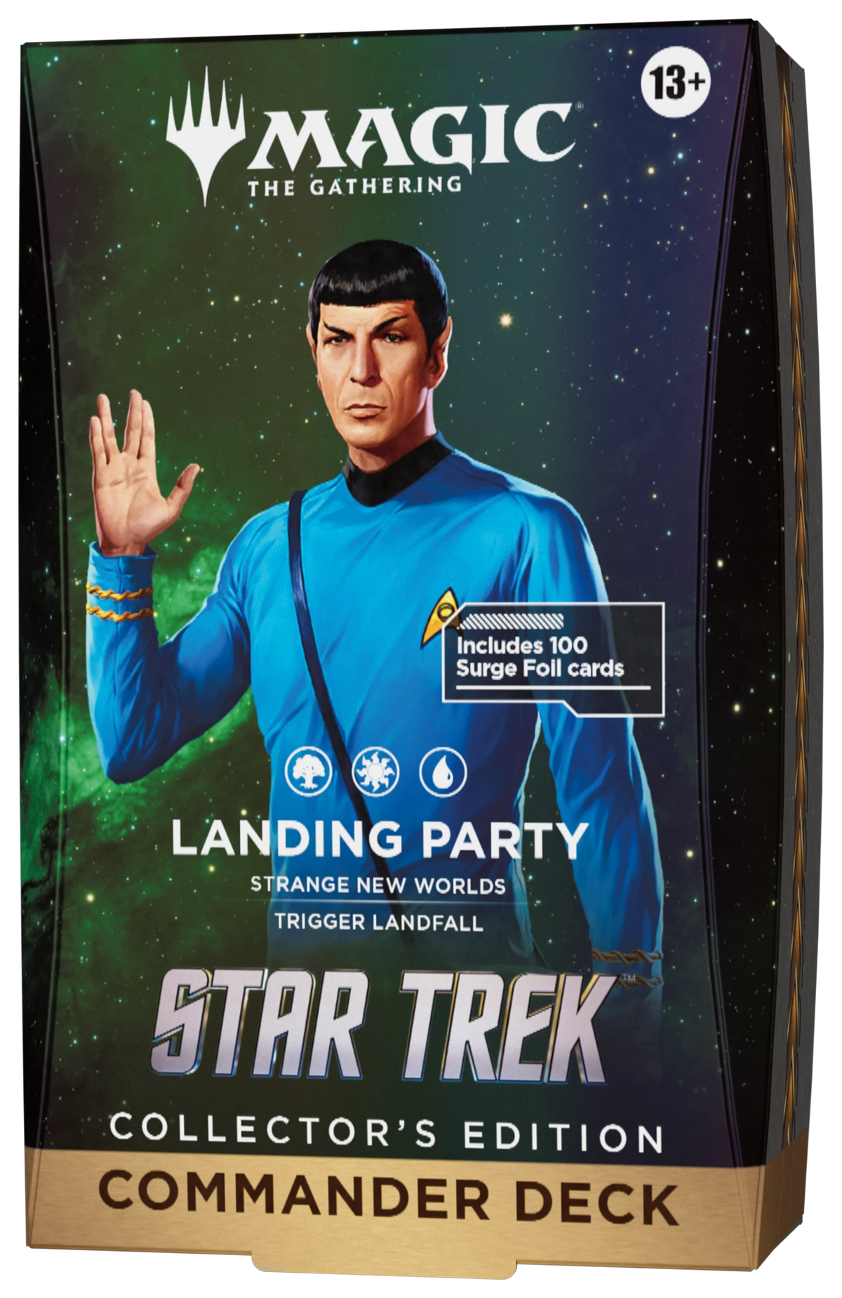 Magic: The Gathering | Star Trek Landing Party Collector's Edition Commander Deck official packaging