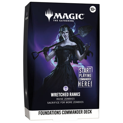 Magic Foundations - Starter Commander Deck Display