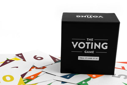 The Voting Game – Adult Party Card Game for Friends | Funny Anonymous Voting & Friendship Game | 5–10 Players | Ages 17+