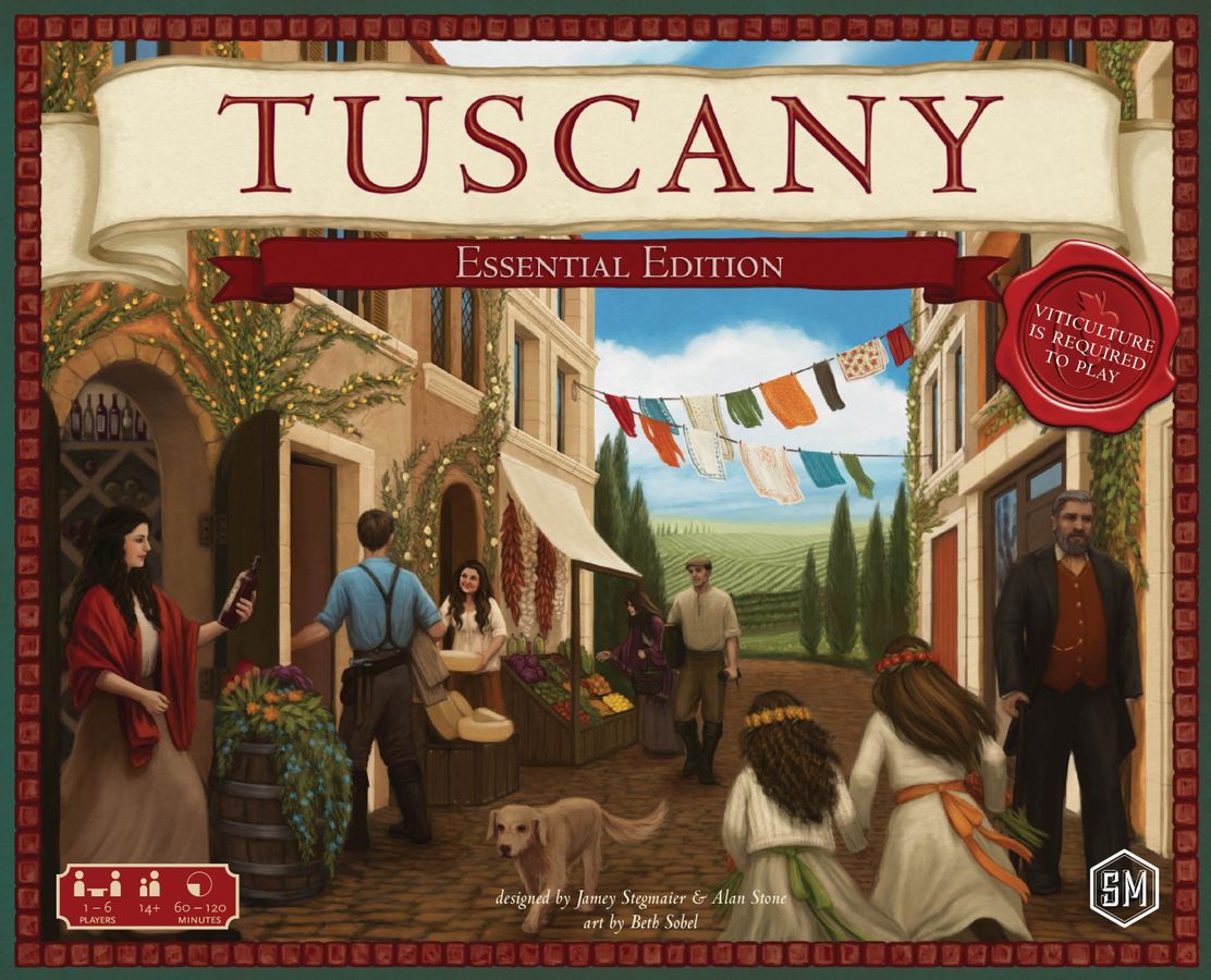 Tuscany Essential Edition Board Game