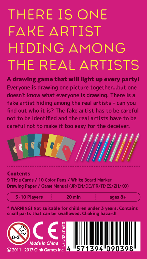 Fake Artist New York Game