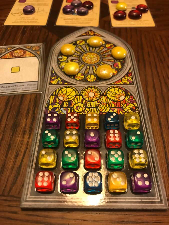 Sagrada 5-6 Player Expansion | Dice Drafting & Stained Glass Board Game Expansion | 5-6 Players