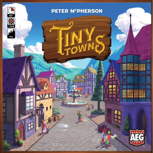 Tiny Towns – front cover artwork