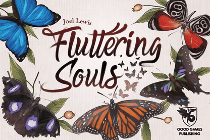 Fluttering Souls Card Game | Beautiful 2-Player Butterfly Drafting & Set Collection Game