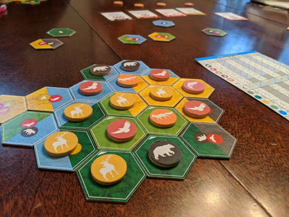 Cascadia Board Game – Pacific Northwest Wildlife & Habitat Tile-Laying Strategy Game