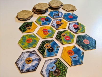 Cascadia Board Game – Pacific Northwest Wildlife & Habitat Tile-Laying Strategy Game
