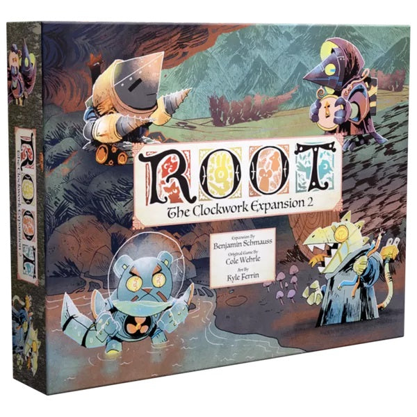 Root: The Clockwork Expansion 2 – front cover artwork