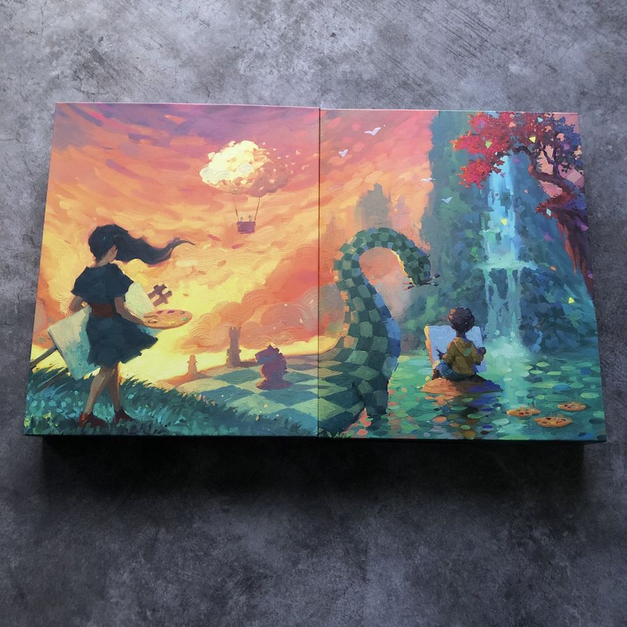 Canvas Reflections Board Game