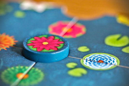 A Gentle Rain Board Game – Relaxing Solo Tile-Laying Game by Kevin Wilson