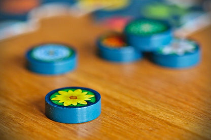 A Gentle Rain Board Game – Relaxing Solo Tile-Laying Game by Kevin Wilson