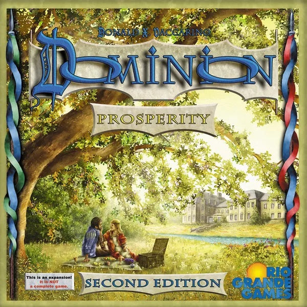 Dominion: Prosperity – Second Edition Expansion – front cover artwork