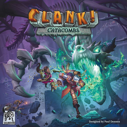 Clank! Catacombs Board Game | Standalone Deck-Building Dungeon Adventure | Tile-Laying Fantasy Strategy Game | 2–4 Players | Ages 13+
