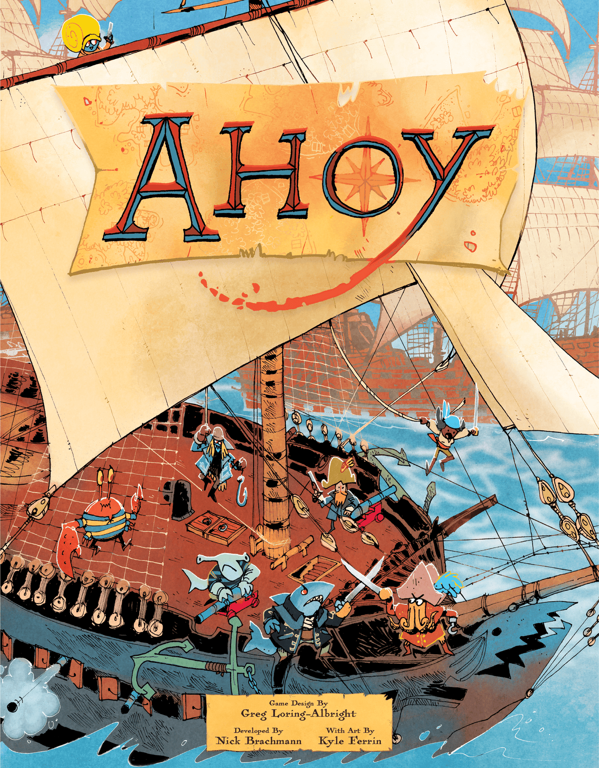 Ahoy board game artwork