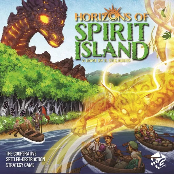 Horizons of Spirit Island – front cover artwork