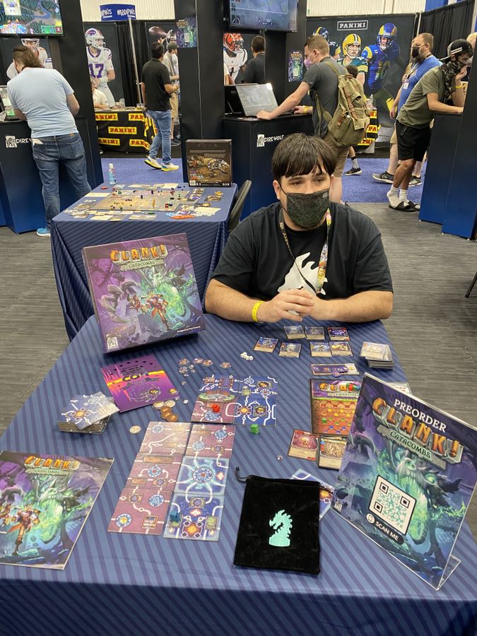 Clank! Catacombs Board Game | Standalone Deck-Building Dungeon Adventure | Tile-Laying Fantasy Strategy Game | 2–4 Players | Ages 13+