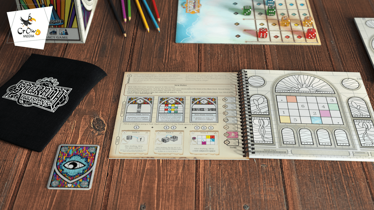 Sagrada Artisans Board Game