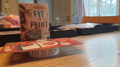 Fit to Print Board Game | Real-Time Newspaper Tile-Laying & Puzzle Game | 1–6 Players | Ages 10+ | 15–30 Minutes