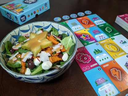 Point City Board Game | City-Building Card Drafting & Engine-Building Strategy Game | Resource Management & Tableau Building | 1–4 Players | Ages 10+