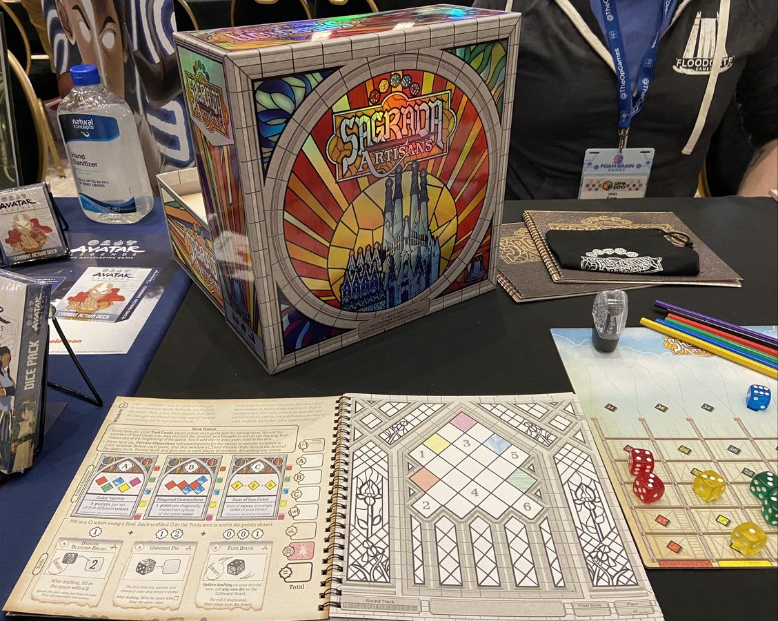 Sagrada Artisans Board Game