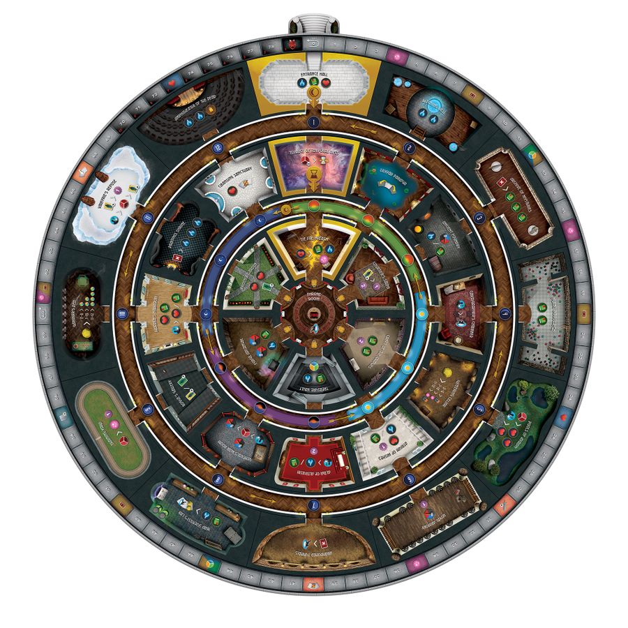 Weirdwood Manor Board Game
