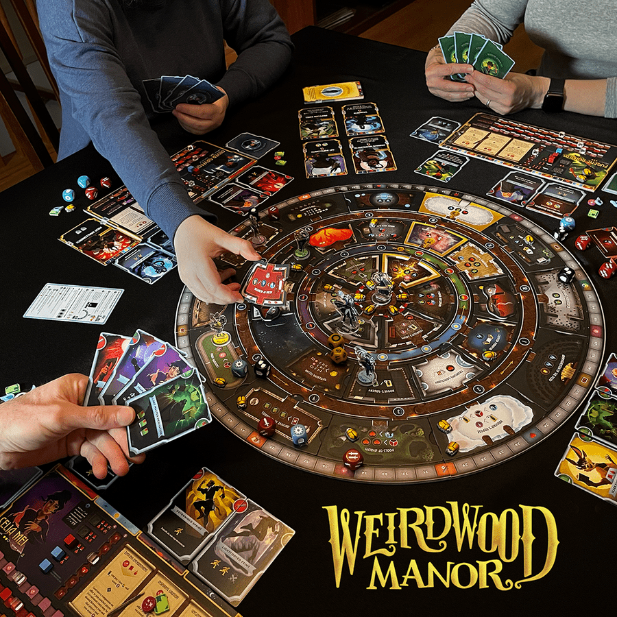 Weirdwood Manor Board Game