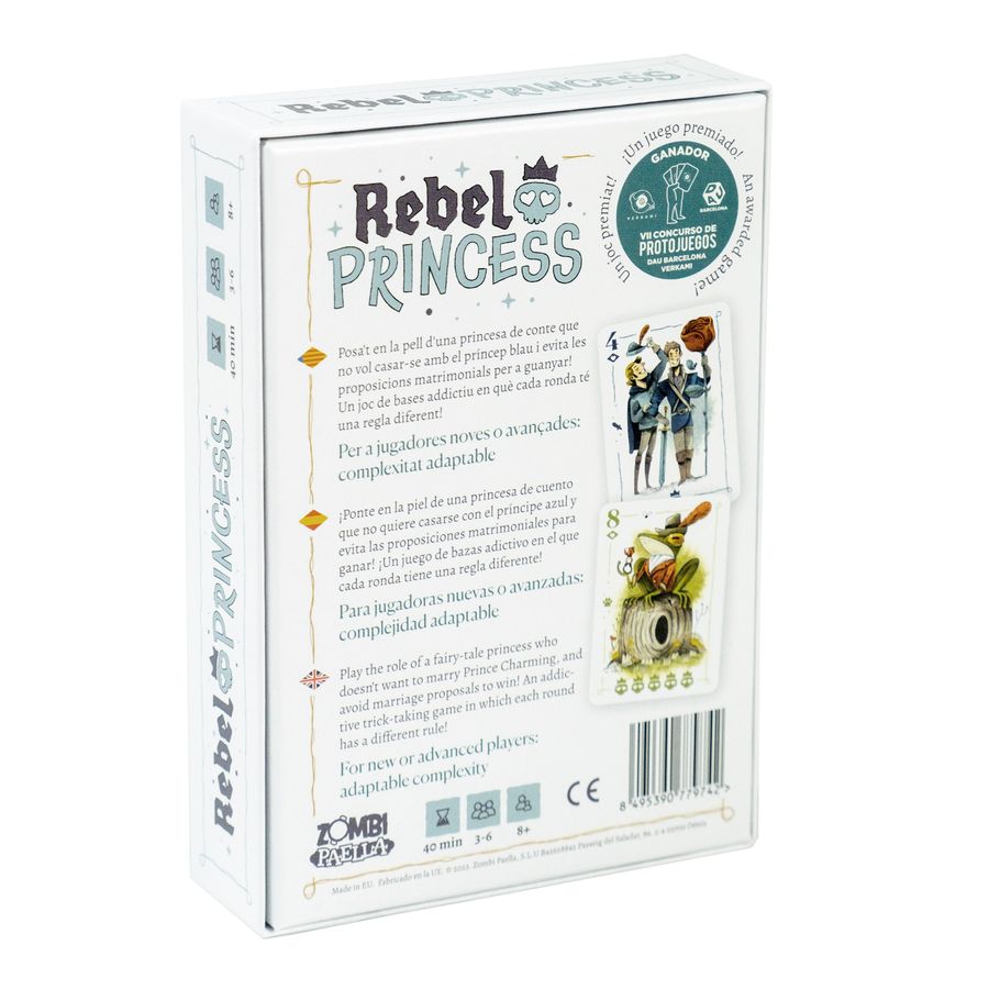 Rebel Princess Card Game