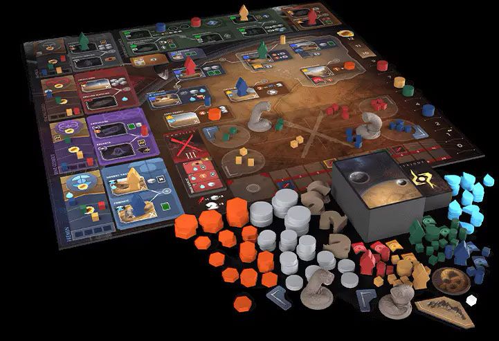 Dune: Imperium – Uprising Board Game | Epic Strategy, Deck-Building & Worker Placement Game | 1–6 Players | Ages 13+ | 60–120 Minutes