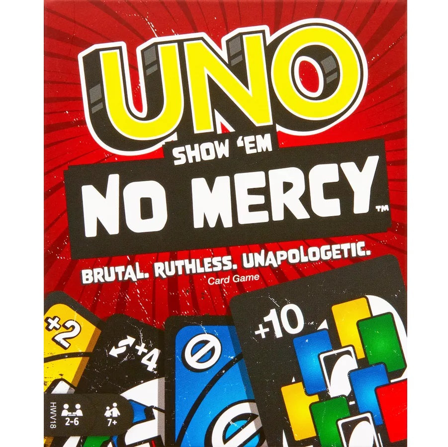 UNO Show 'Em No Mercy – front cover artwork