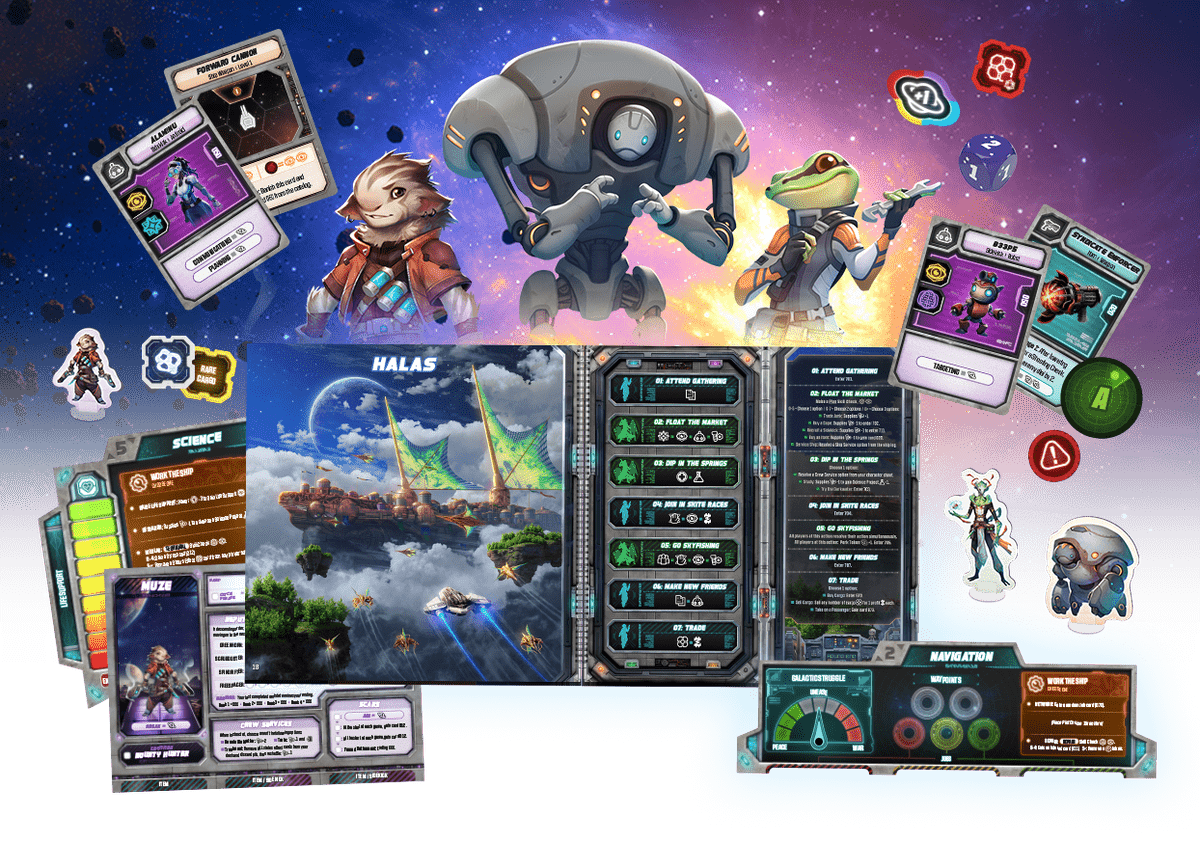 Wandering Galaxy Board Game