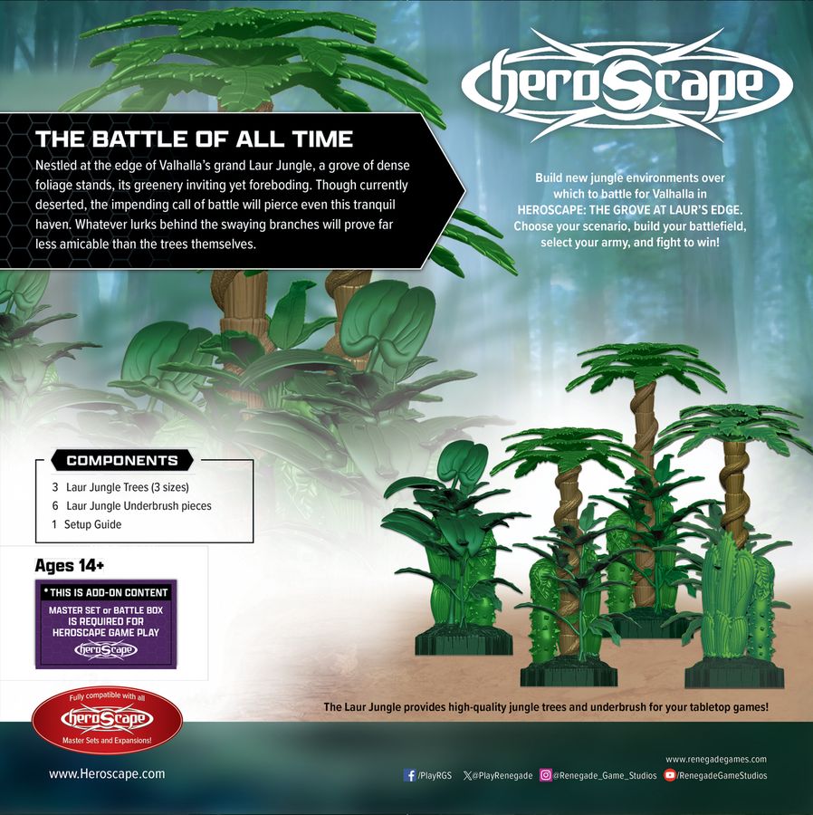 Heroscape: The Grove at Laur’s Edge