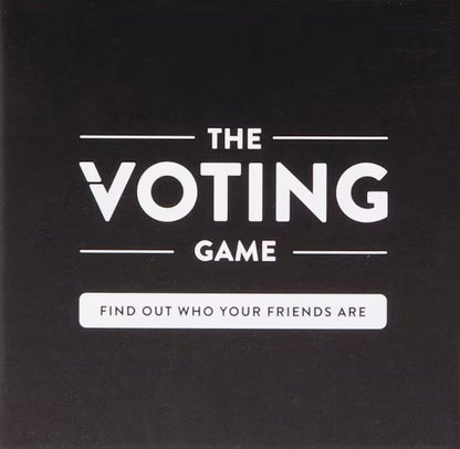 The Voting Game – Adult Party Card Game for Friends | Funny Anonymous Voting & Friendship Game | 5–10 Players | Ages 17+