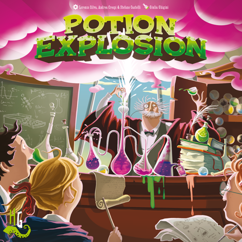 Potion Explosion - 2nd Edition – front cover artwork