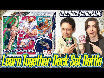 One Piece Card Game: Learn Together Deck Set Display [LD-01]
