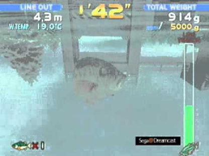 Sega Bass Fishing – Sega Dreamcast (Complete with Manual)