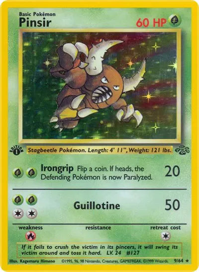 Pinsir Jungle Holo Rare - HobbiXchange