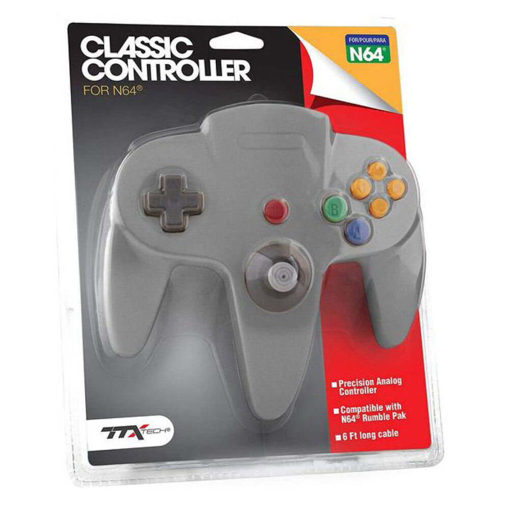N64 Replica Controller - Grey