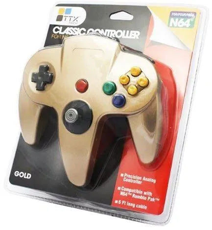 N64 Replica Controller - Gold