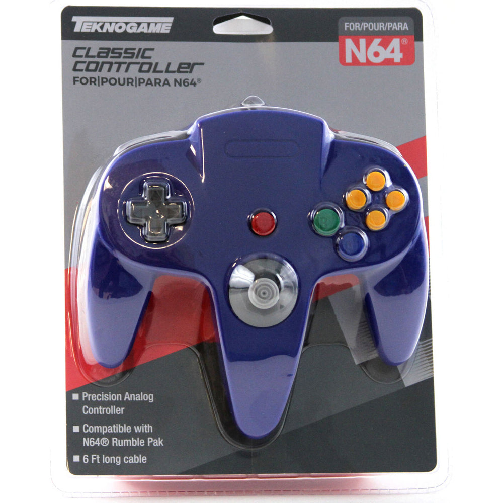 N64 Replica Controller - Blue