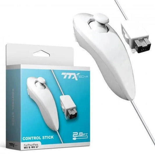 TTX Tech Wii / Wii U Nunchuk - White