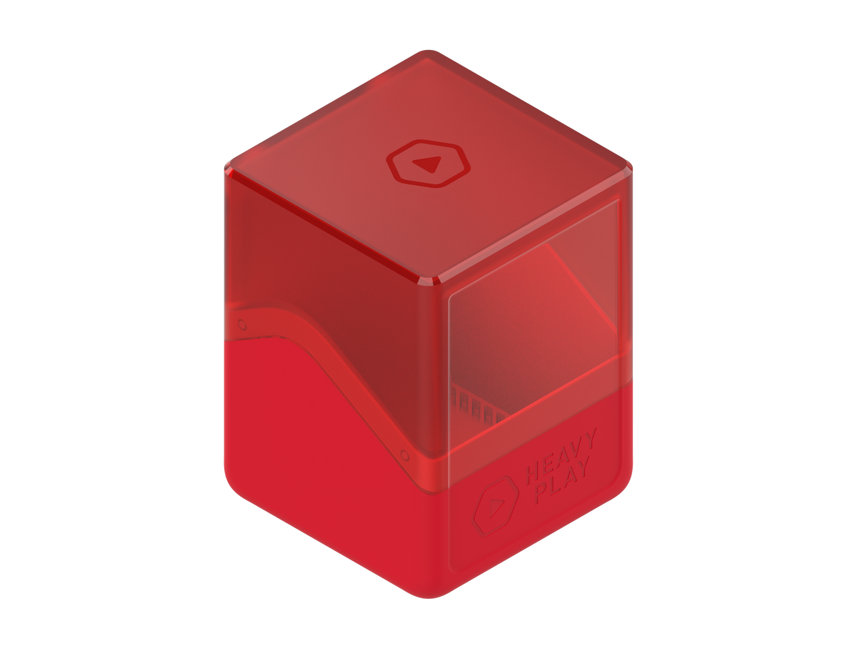 Heavy Play RFG DECKBOX - SHAMAN RED – 100 DS – RFG-DB1-010010T