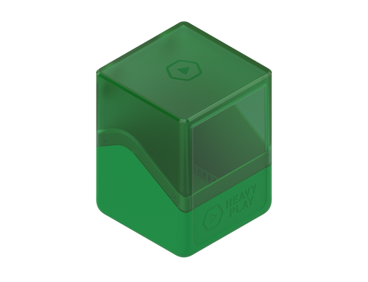 Heavy Play RFG DECKBOX - DRUID GREEN – 100 DS – RFG-DB1-012012T