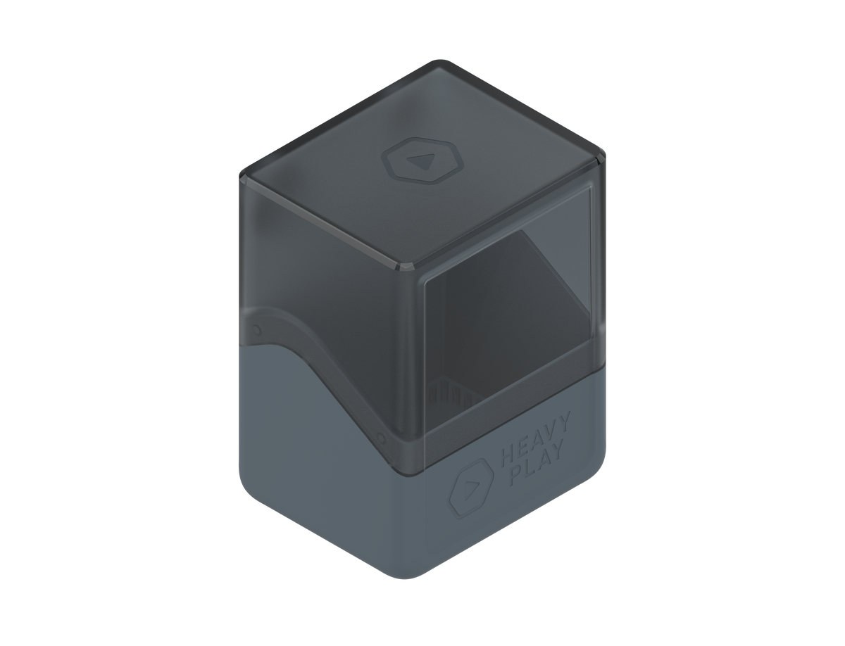 Heavy Play RFG DECKBOX - ARTIFICER GREY – 80 DS – RFG-DB8-003003T