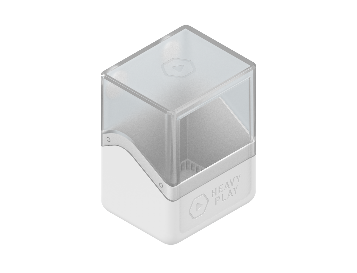 Heavy Play RFG DECKBOX - CLERIC WHITE – 80 DS – RFG-DB8-006006T