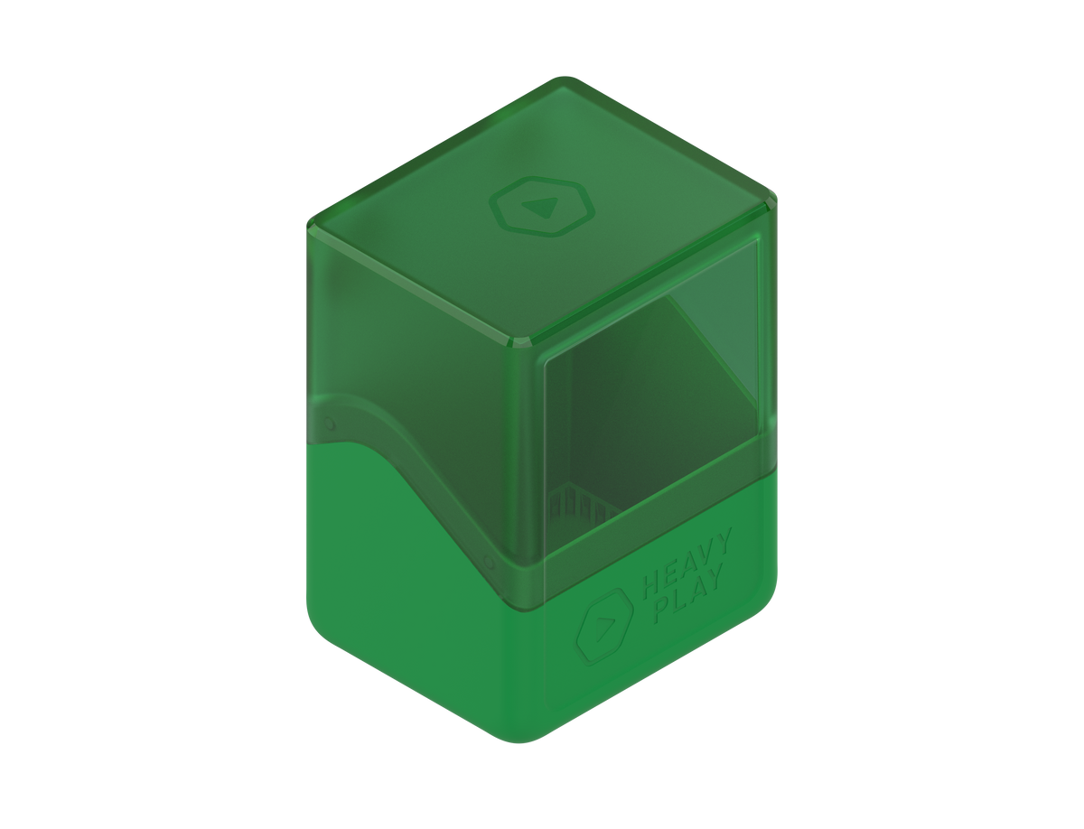 Heavy Play RFG DECKBOX - DRUID GREEN – 80 DS – RFG-DB8-012012T