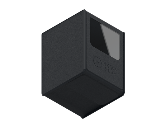 Heavy Play RFG DECKBOX MAX - WARLOCK BLACK – 100 DS – RFG-MX1-001001