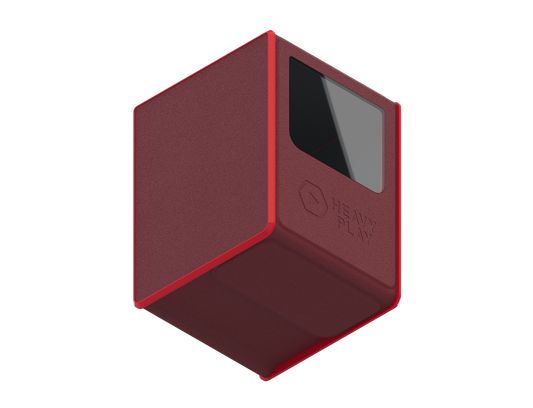 Heavy Play RFG DECKBOX MAX - BARBARIAN RED – 100 DS – RFG-MX1-009010