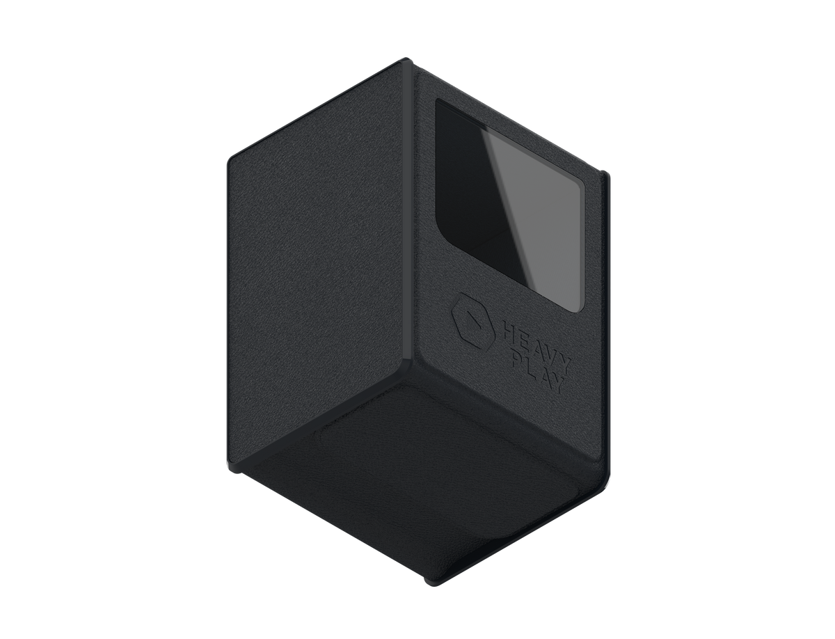 Heavy Play RFG DECKBOX MAX - WARLOCK BLACK – 80 DS – RFG-MX8-001001
